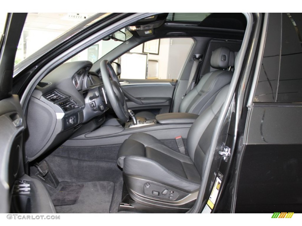 Black Interior 2010 BMW X5 M Standard X5 M Model Photo #53094155