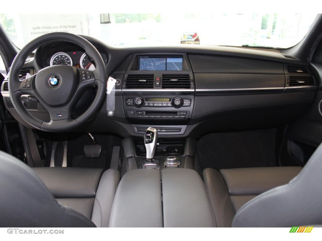 2010 BMW X5 M Standard X5 M Model Black Dashboard Photo #53094185