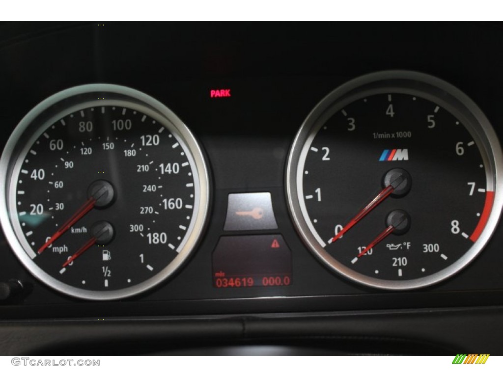 2010 BMW X5 M Standard X5 M Model Gauges Photo #53094224