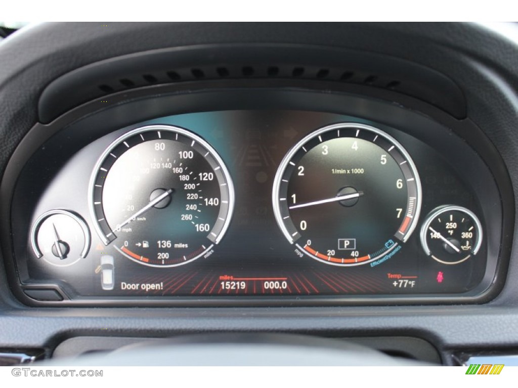 2011 BMW 5 Series 550i Gran Turismo Gauges Photo #53095209