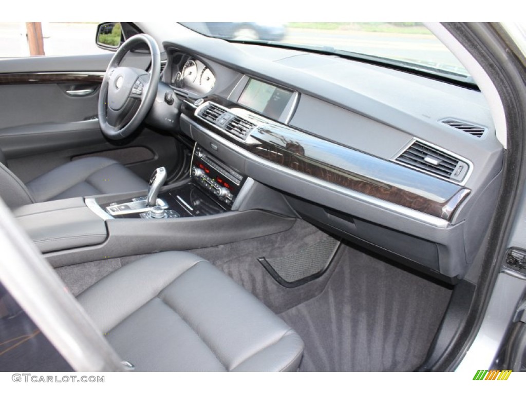 2011 BMW 5 Series 550i Gran Turismo Black Dashboard Photo #53095349