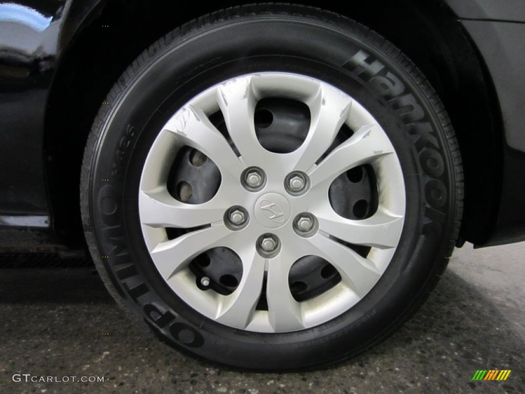 2010 Elantra GLS - Ebony Black / Gray photo #17