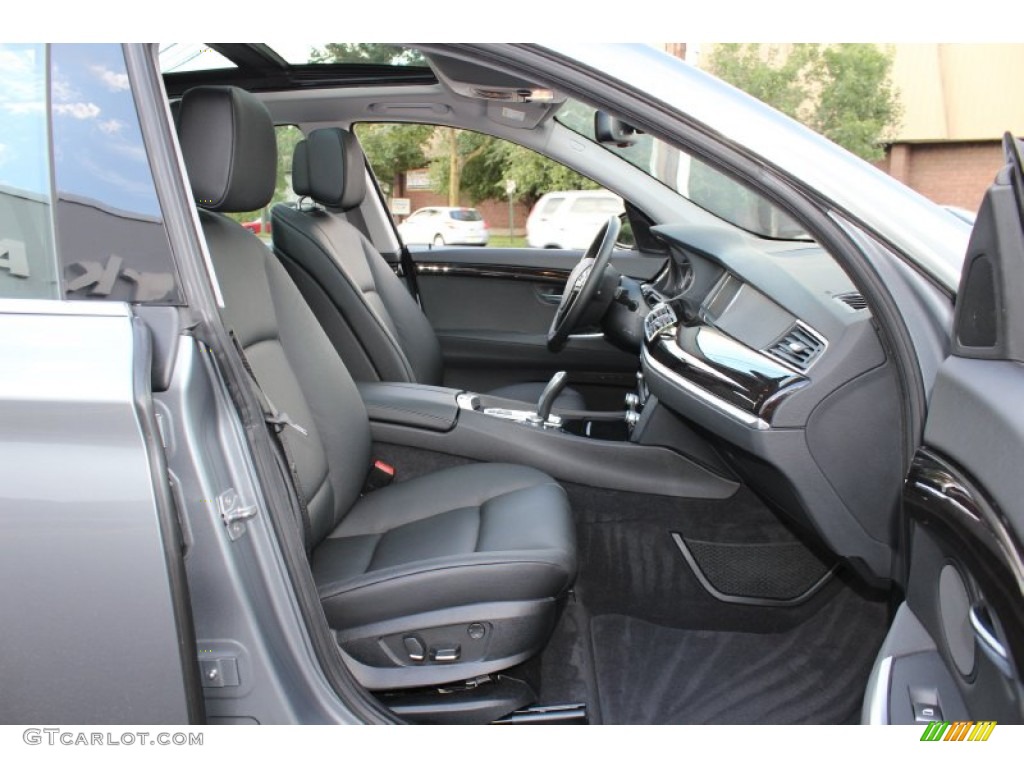 Black Interior 2011 BMW 5 Series 550i Gran Turismo Photo #53095364