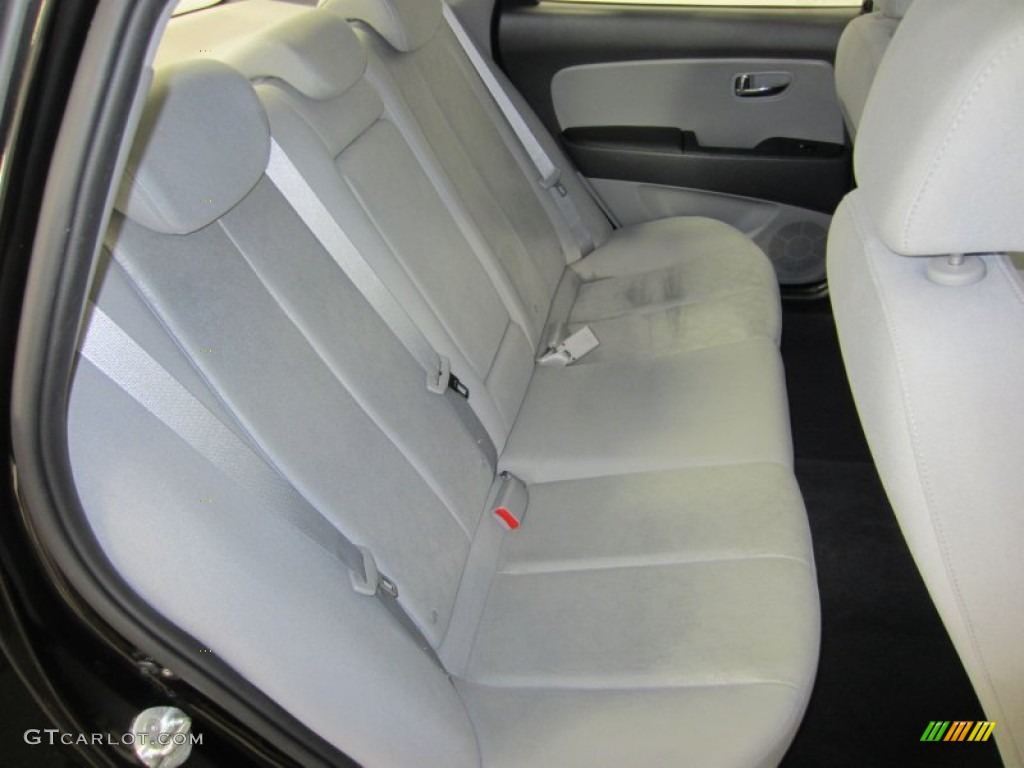 2010 Elantra GLS - Ebony Black / Gray photo #18