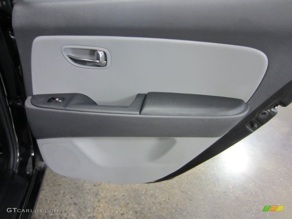 2010 Elantra GLS - Ebony Black / Gray photo #19