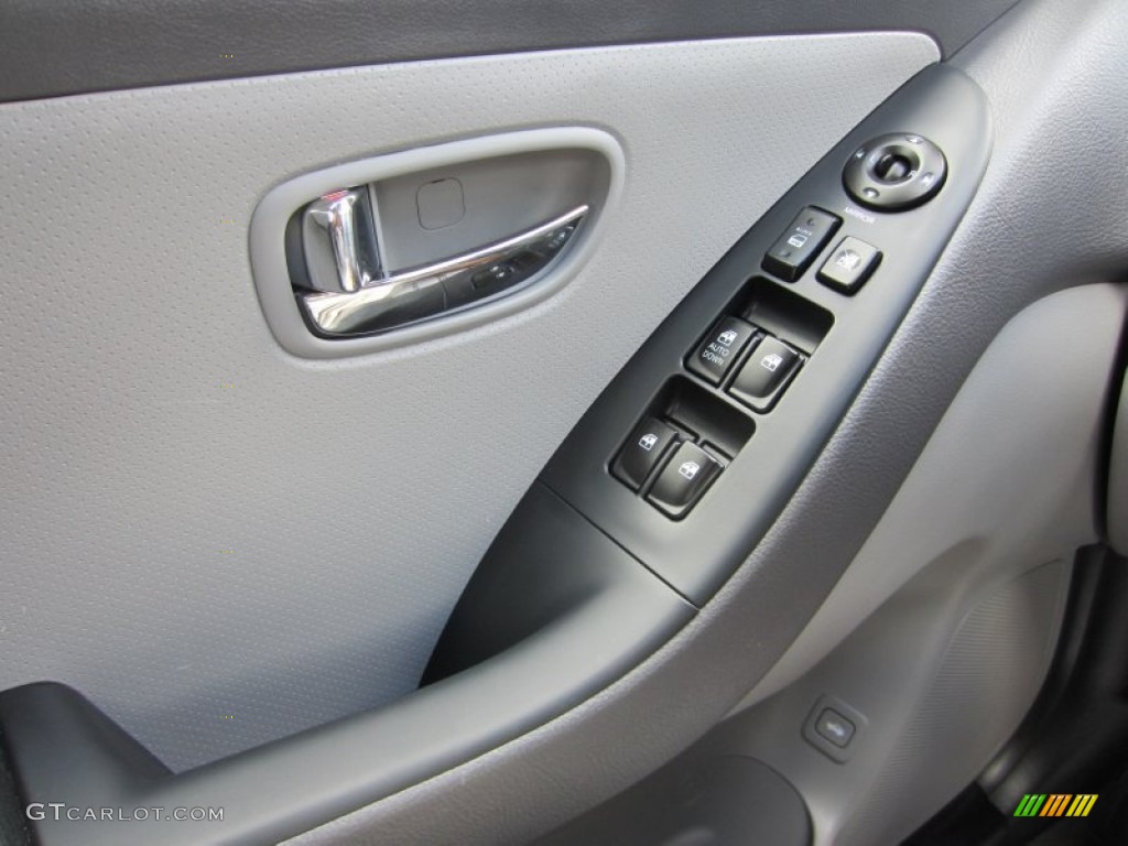 2010 Elantra GLS - Ebony Black / Gray photo #23