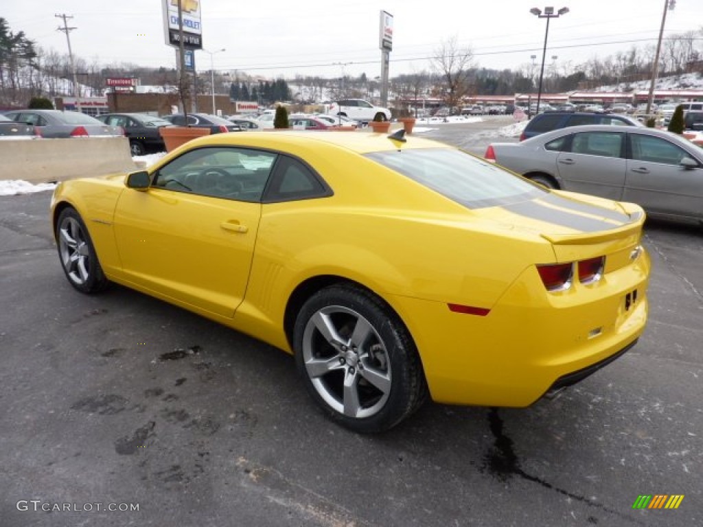 2011 Camaro LT/RS Coupe - Rally Yellow / Black photo #5