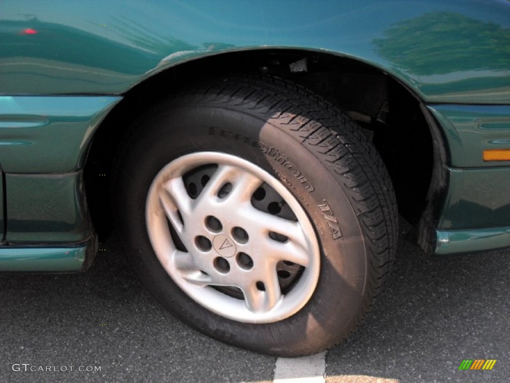 1997 Grand Am SE Sedan - Medium Green Blue Metallic / Graphite photo #22