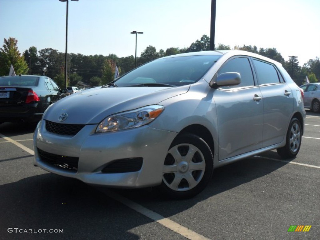 Classic Silver Metallic Toyota Matrix