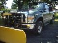 2008 Forest Green Metallic Ford F250 Super Duty XLT Regular Cab 4x4  photo #1