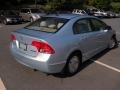 2007 Opal Silver Blue Metallic Honda Civic Hybrid Sedan  photo #4