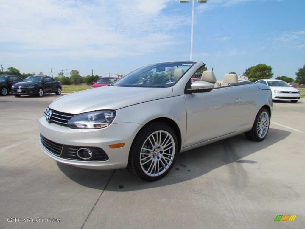 2012 Eos Komfort - Silver Leaf Metallic / Cornsilk Beige photo #1