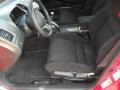 Black 2011 Honda Civic Si Sedan Interior Color