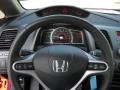Black 2011 Honda Civic Si Sedan Steering Wheel