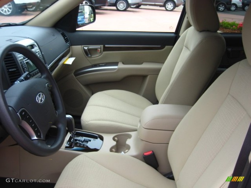 Beige Interior 2012 Hyundai Santa Fe GLS AWD Photo #53097449