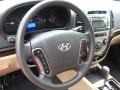 Beige Steering Wheel Photo for 2012 Hyundai Santa Fe #53097476