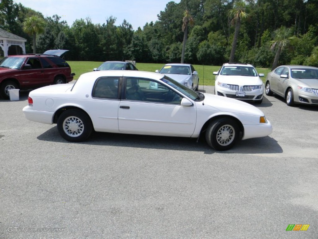 1994 Cougar XR7 - Vibrant White / Opal Grey photo #4