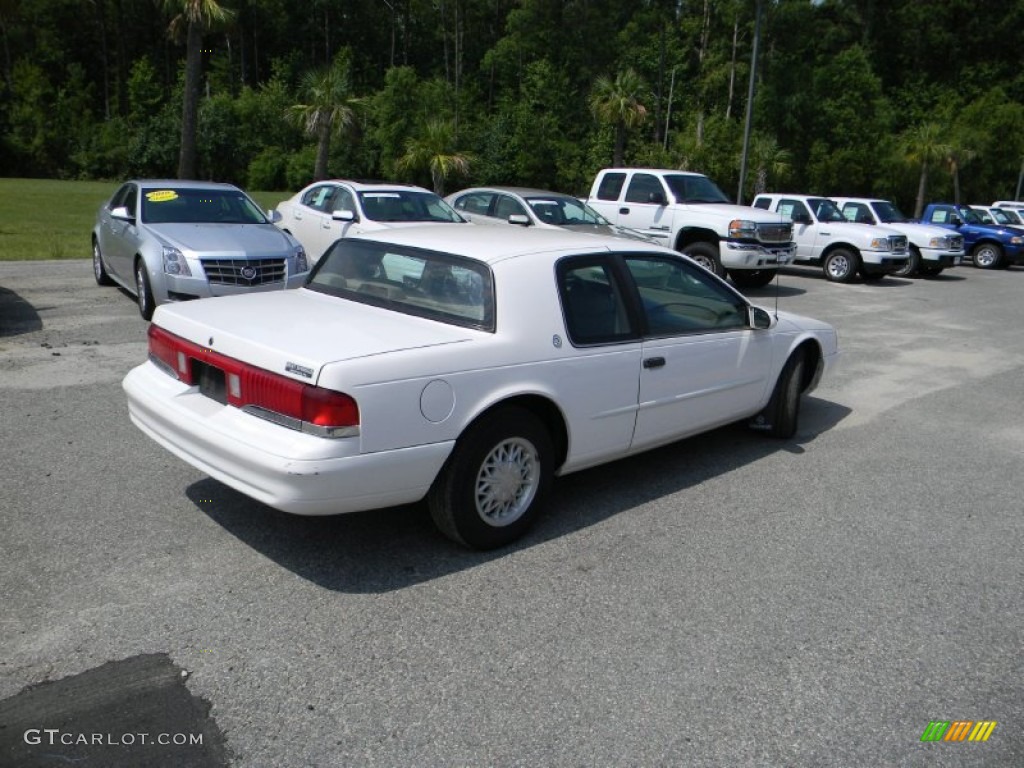 1994 Cougar XR7 - Vibrant White / Opal Grey photo #5