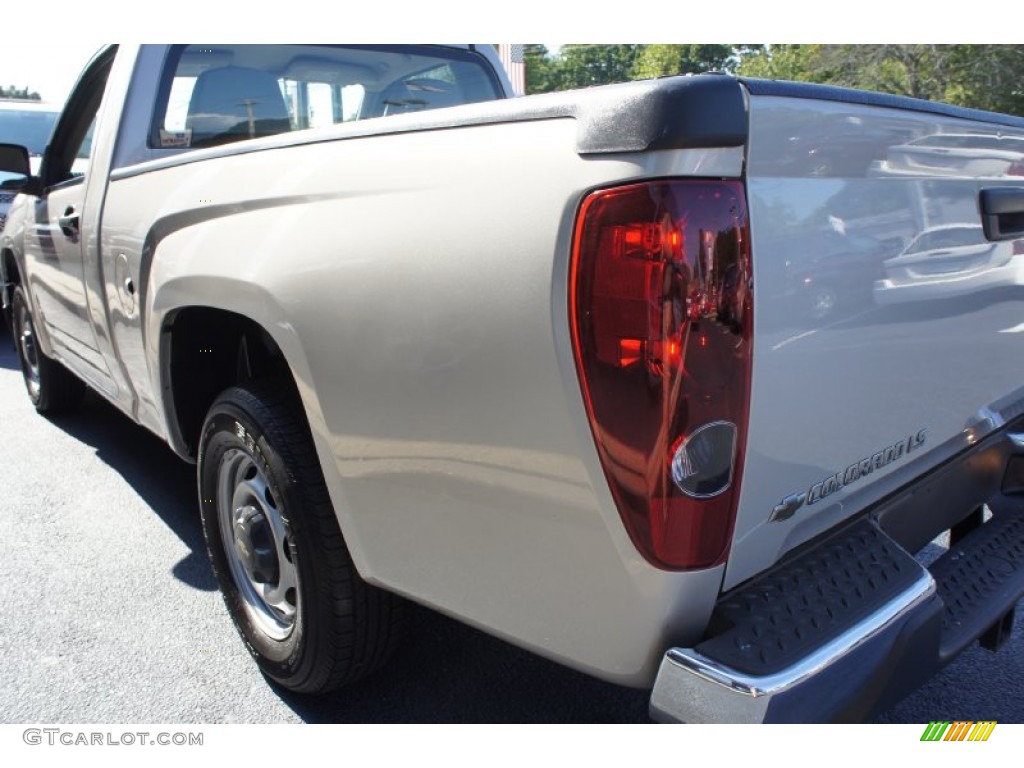 2007 Colorado Work Truck Regular Cab - Silver Birch Metallic / Medium Pewter photo #15