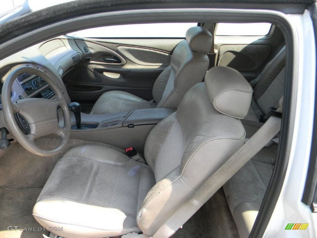 Opal Grey Interior 1994 Mercury Cougar XR7 Photo #53098190