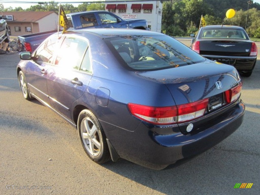 2003 Accord EX Sedan - Eternal Blue Pearl / Gray photo #3
