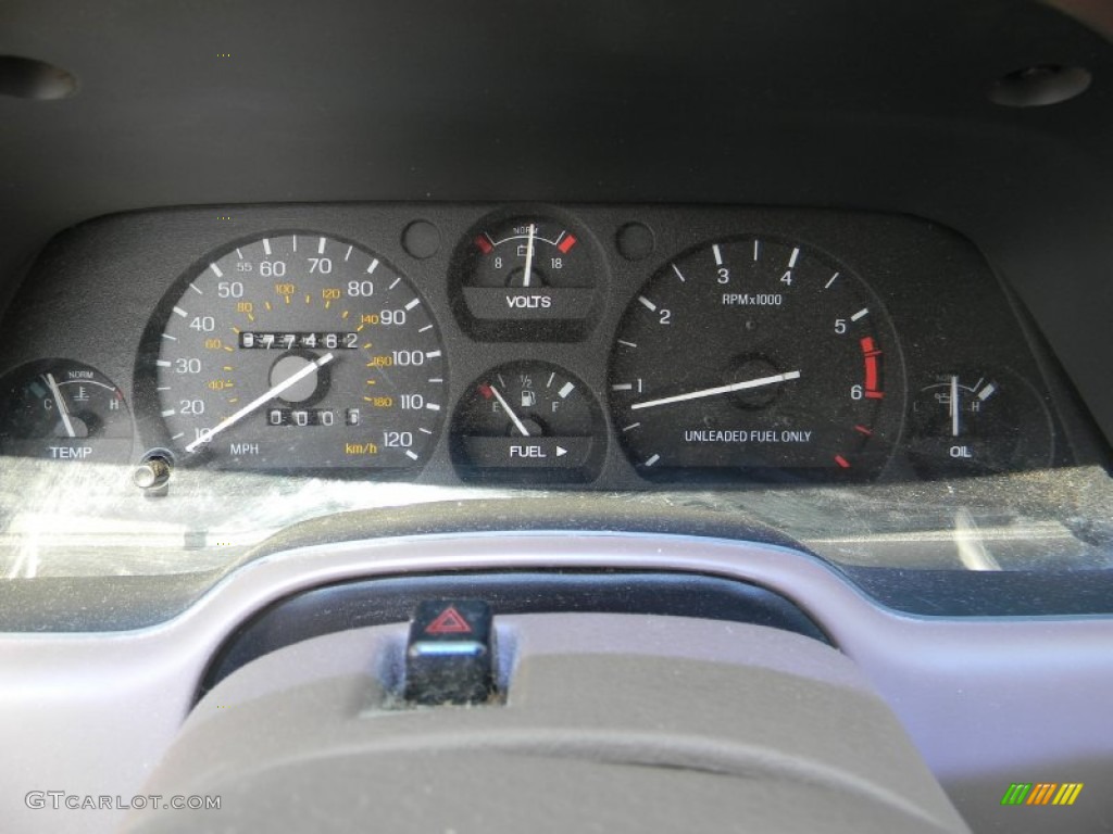 1994 Mercury Cougar XR7 Gauges Photos