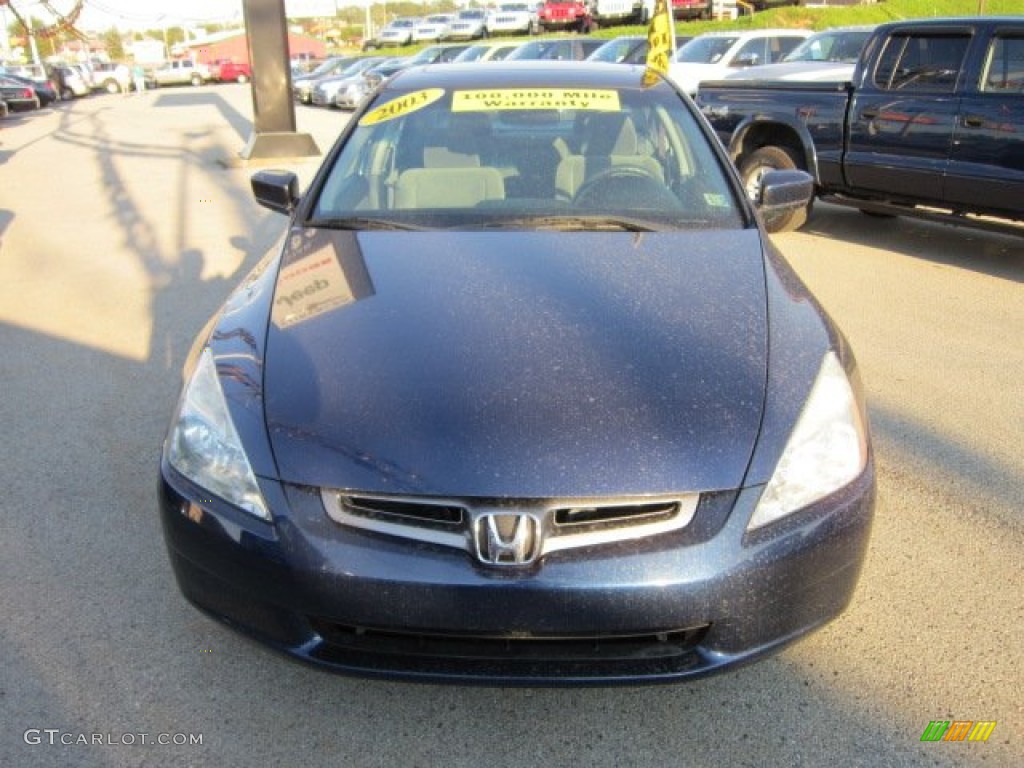 2003 Accord EX Sedan - Eternal Blue Pearl / Gray photo #8