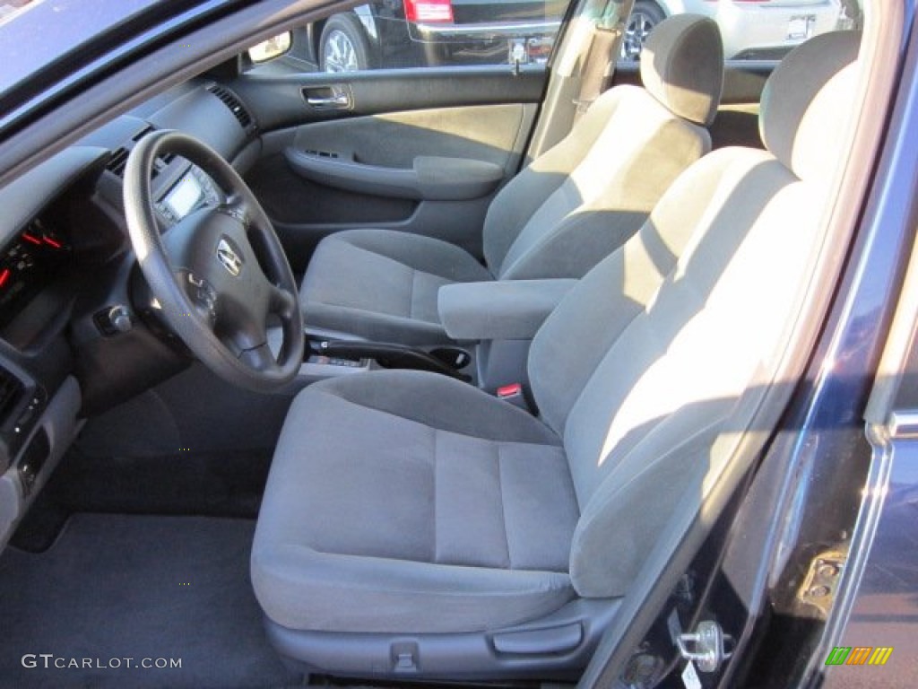2003 Accord EX Sedan - Eternal Blue Pearl / Gray photo #10