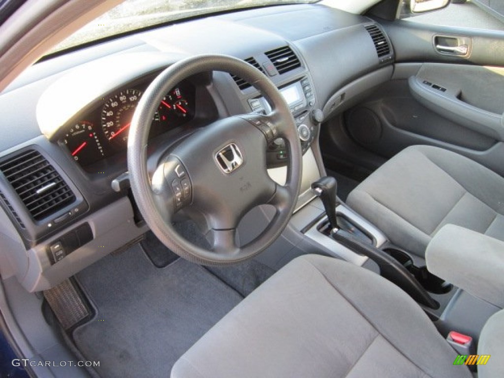2003 Accord EX Sedan - Eternal Blue Pearl / Gray photo #11