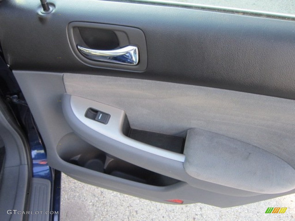 2003 Accord EX Sedan - Eternal Blue Pearl / Gray photo #20