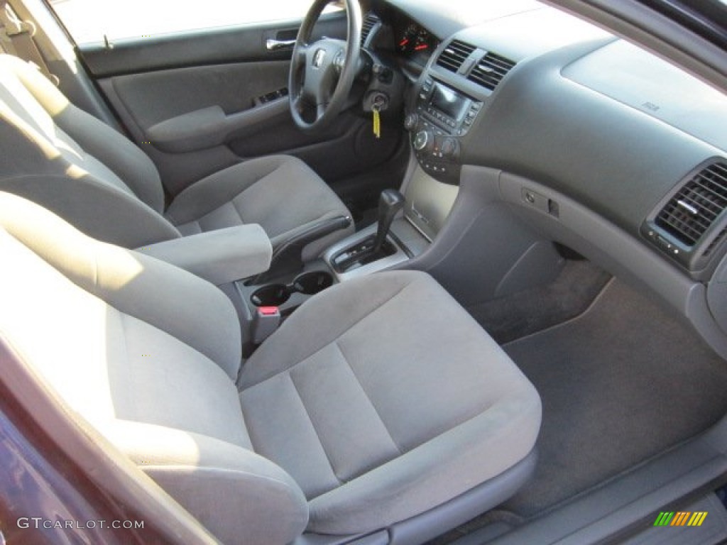 2003 Accord EX Sedan - Eternal Blue Pearl / Gray photo #21