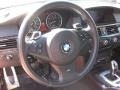 Black 2010 BMW 5 Series 550i Sedan Steering Wheel