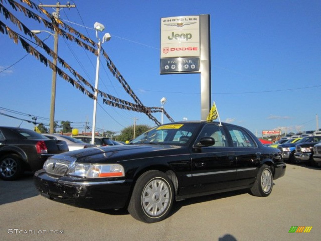 Black Clearcoat Mercury Grand Marquis