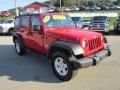 Flame Red - Wrangler Unlimited X 4x4 Photo No. 7