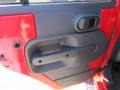 2009 Flame Red Jeep Wrangler Unlimited X 4x4  photo #15