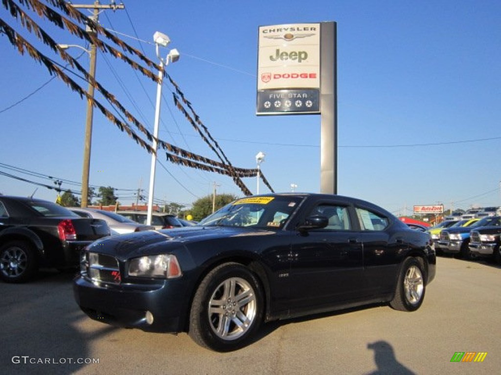 Midnight Blue Pearl Dodge Charger