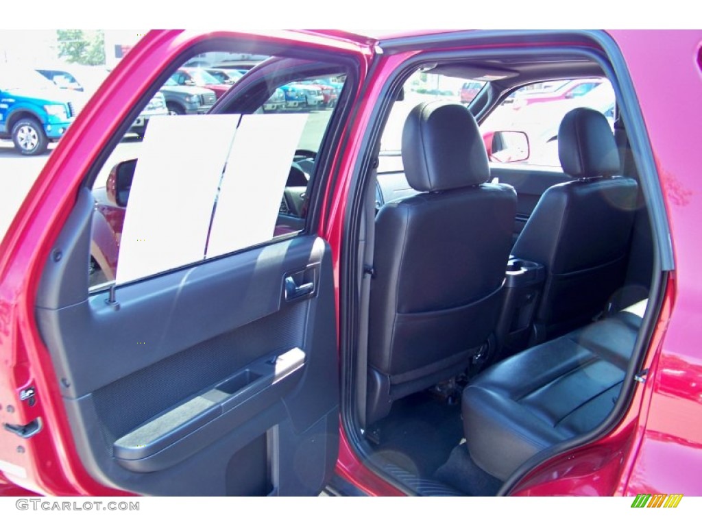 2009 Escape Limited V6 4WD - Sangria Red Metallic / Charcoal photo #15