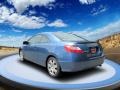 2007 Atomic Blue Metallic Honda Civic LX Coupe  photo #3