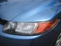 2007 Atomic Blue Metallic Honda Civic LX Coupe  photo #8