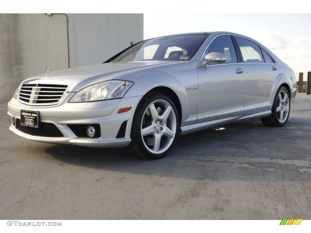Iridium Silver Metallic 2008 Mercedes-Benz S 65 AMG Sedan Exterior Photo #53101286