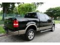 2005 Black Ford F150 Lariat SuperCrew 4x4  photo #7