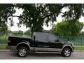 2005 Black Ford F150 Lariat SuperCrew 4x4  photo #8