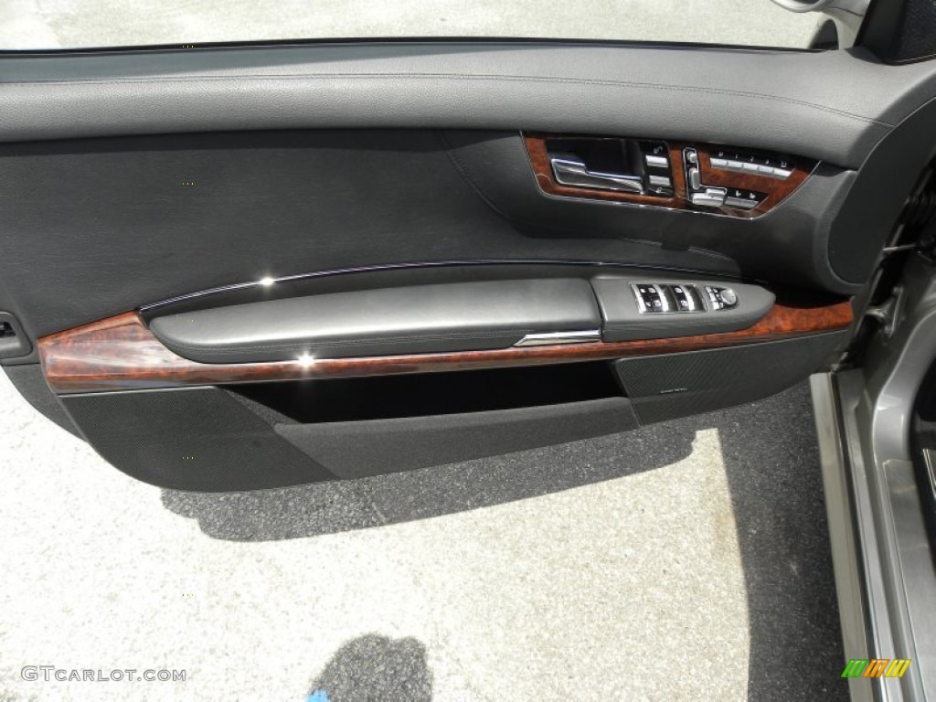 2009 Mercedes-Benz CL 63 AMG Black Door Panel Photo #53102654