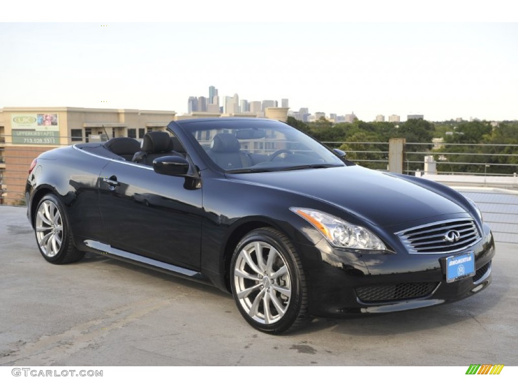 Obsidian Black 2010 Infiniti G 37 Convertible Exterior Photo #53103989