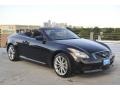 Obsidian Black 2010 Infiniti G 37 Convertible Exterior