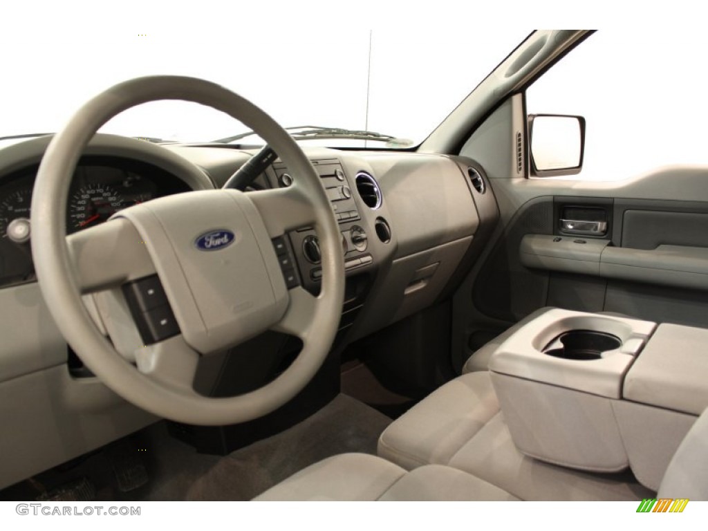 2004 F150 XLT SuperCab 4x4 - Black / Medium/Dark Flint photo #7