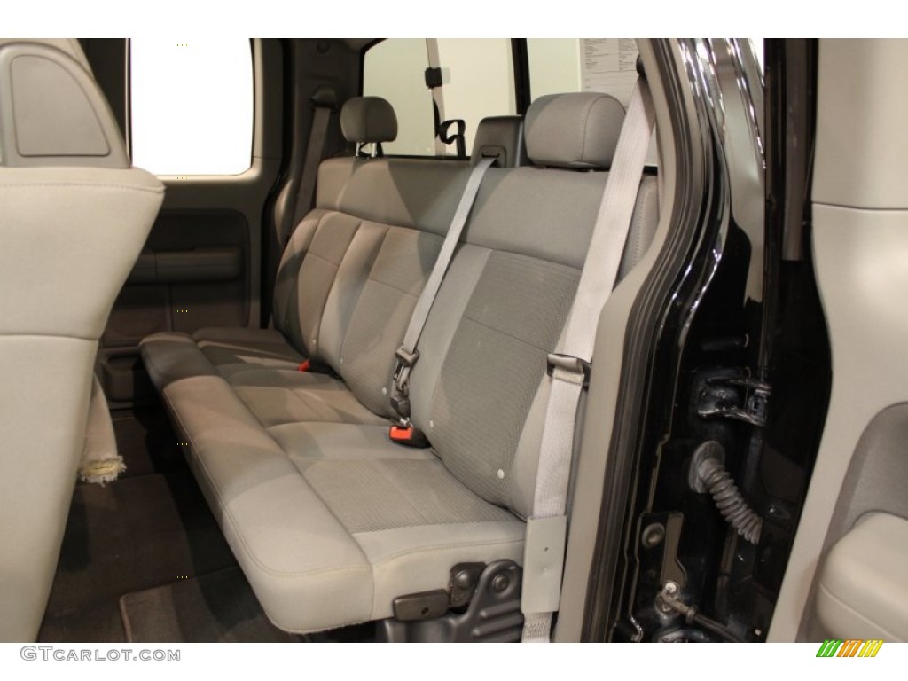 2004 F150 XLT SuperCab 4x4 - Black / Medium/Dark Flint photo #12