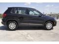 Deep Black Metallic 2012 Volkswagen Tiguan S Exterior