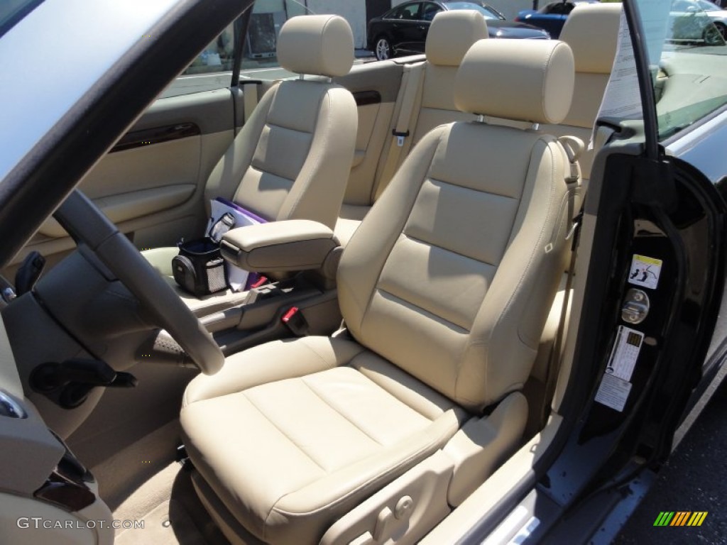Beige Interior 2009 Audi A4 2.0T Cabriolet Photo #53105609