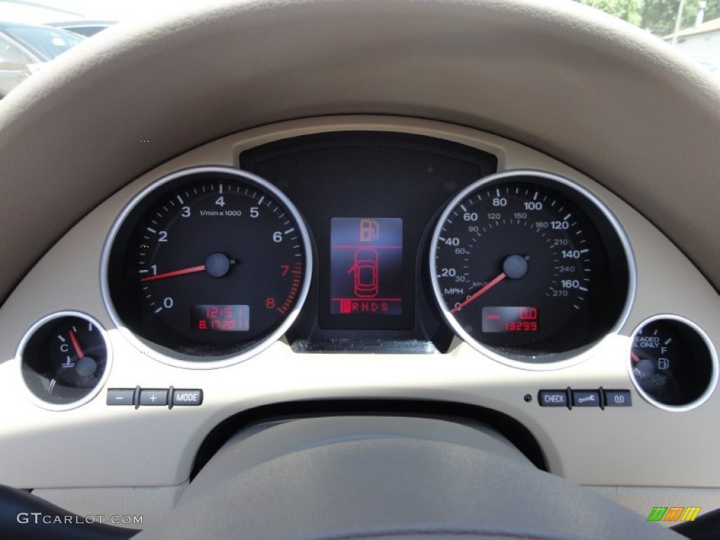 2009 Audi A4 2.0T Cabriolet Gauges Photo #53105837